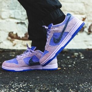 Nike💜Dunk Low SE 'Hydrangeas' - HQ3431-515 - Wmns Size: 7 - EUC